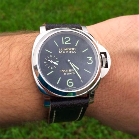 panerai textile fake|how to identify a fake panerai.